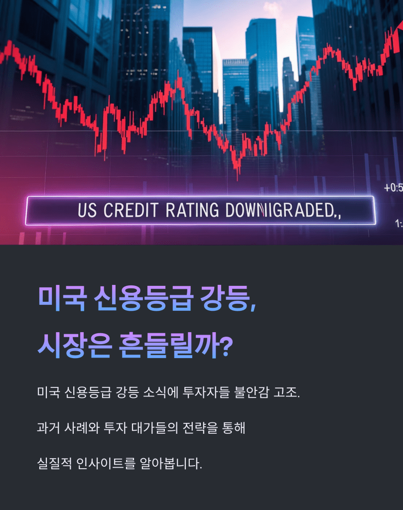 미국 신용등급 강등 - MoneyBlockSignal 미국 신용등급 강등