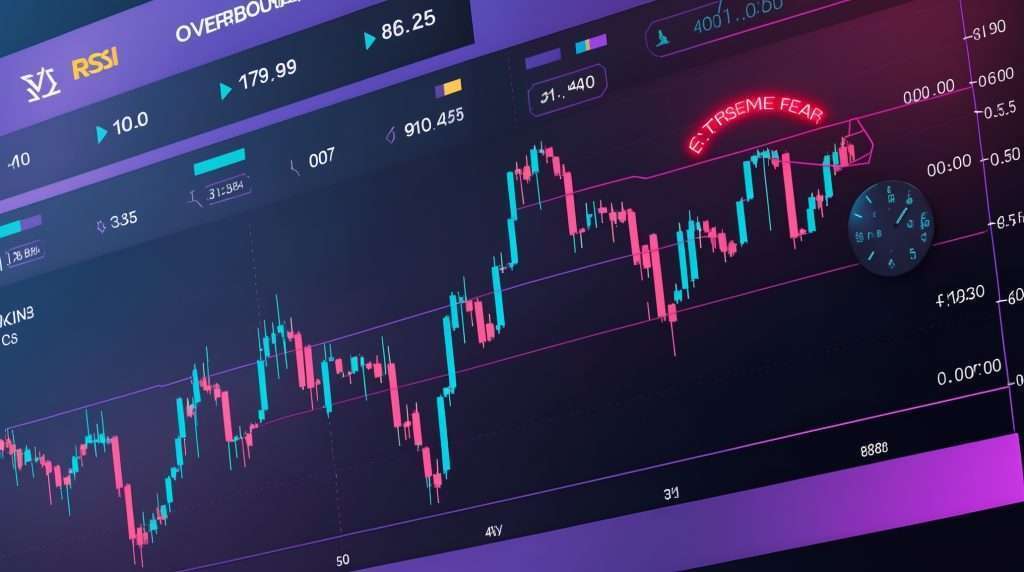2. 차트1 - MoneyBlockSignal 비트코인과 나스닥