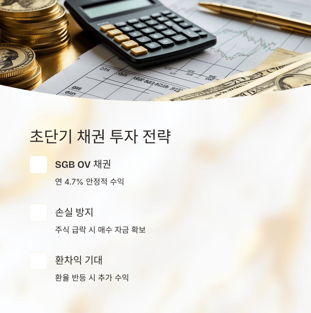 초단기 채권 투자 - MoneyBlockSignal 초단기 채권 투자