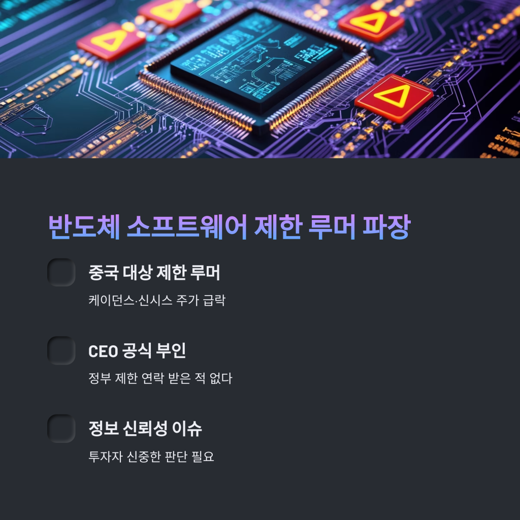 반도체 제한 - MoneyBlockSignal 반도체 제한
