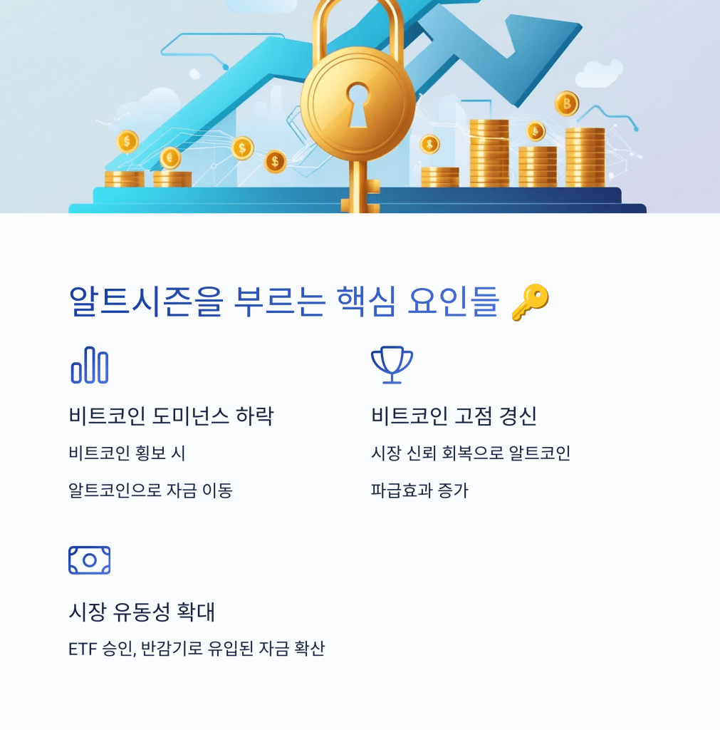 알트시즌 핵심 요소 - MoneyBlockSignal 알트시즌 핵심 요소