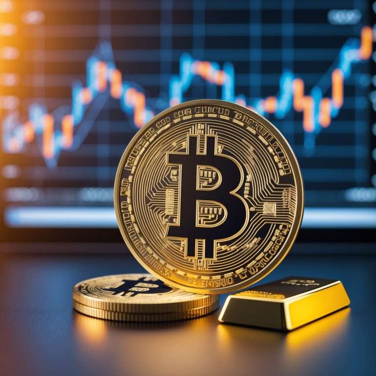 중국 금 매도, 비트코인 매수