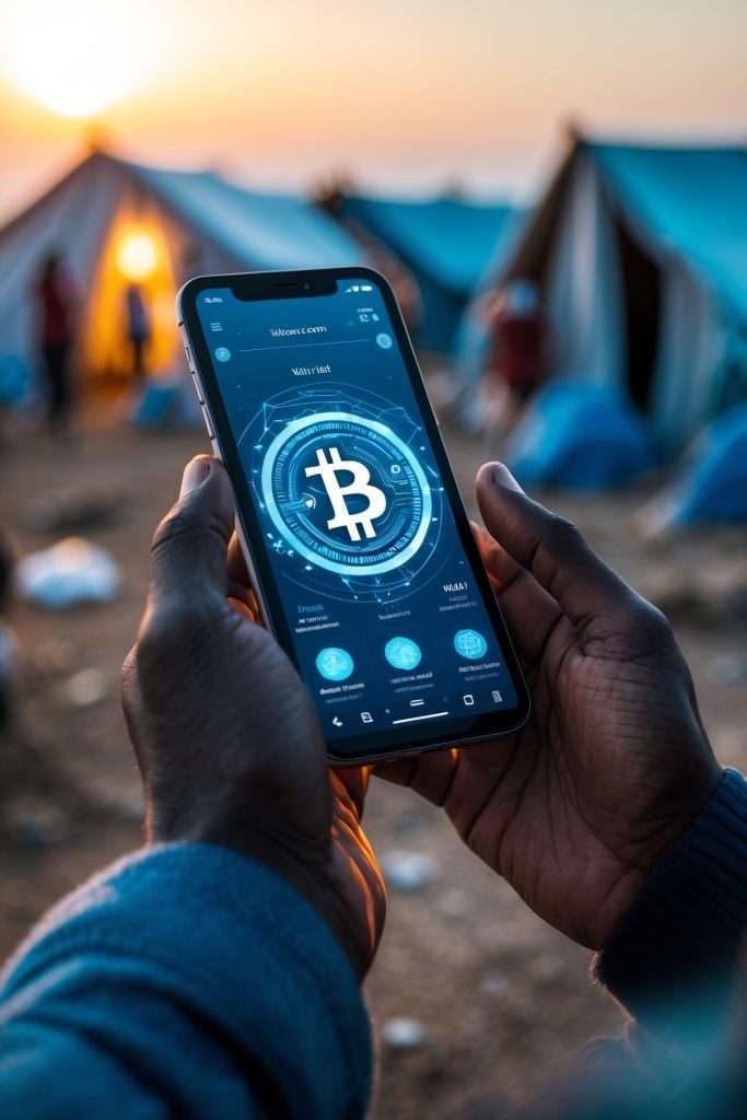 비트코인 구호 - MoneyBlockSignal 암호화폐의 미래